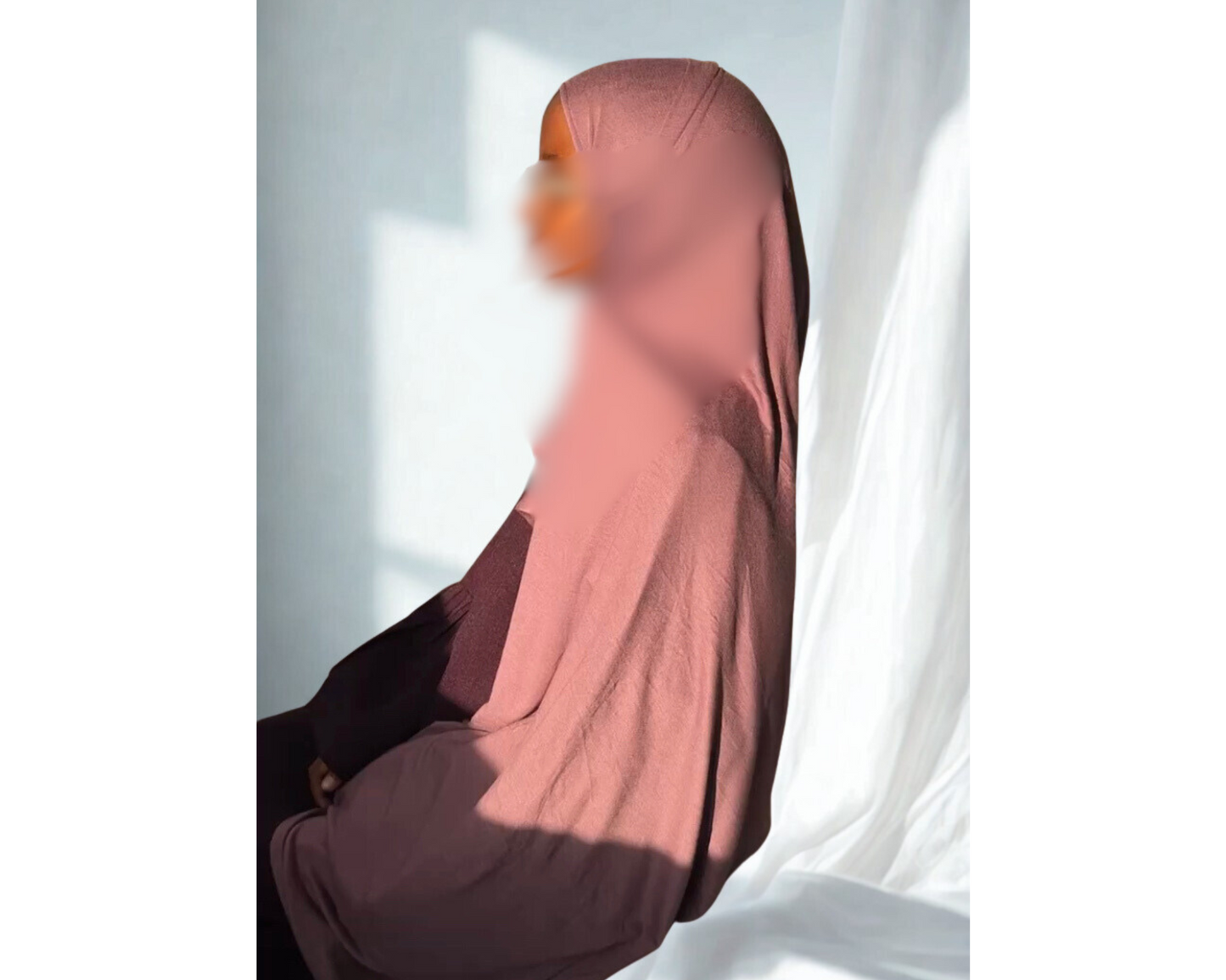 Dusty Lilac junior instant hijaab