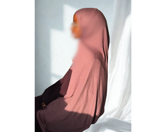Dusty Lilac junior instant hijaab