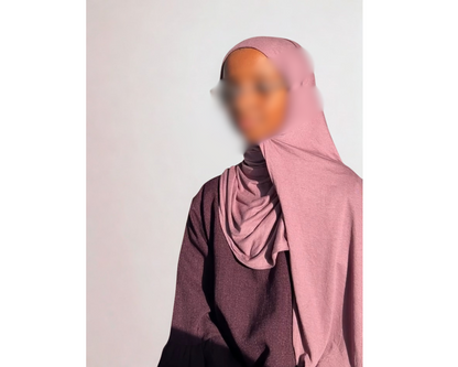 Dusty Lilac junior instant hijaab